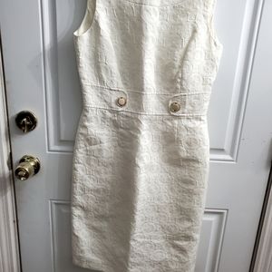 Antonio Milani aline winter white dress